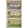AUSTRIA SET ,,,50 HELLER, 20 HELLER &10 HELLER WEISTRACH 1920 CRISP UNC  NOTGELD(EMERGENCY MONEY)