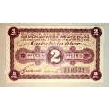 GERMANY,,2 PFENNIG AMMONIA WORK MERSBURG 1920s ND(SCARCES-)  NOTGELD (EMERGENCY MONEY)
