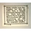 GERMANY,,1 PFENNIG CARL O UDEN 1920(SCARCES-)  NOTGELD (EMERGENCY MONEY)