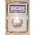SOUTH AFRICA,,,R5,,,,1994 PRESIDENTIAL INAUGURATION SANGS GRADED AU58