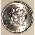 SOUTH AFRICA  5 CENT UNC 1972