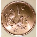 SOUTH AFRICA  1 CENT UNC 1972