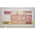 LUXEMBOURG 100 FRANC 1980