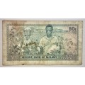 MALAWI  50 KWACHA  1964