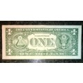 USA 1 DOLLAR 2017 STAR/REPLACEMENT NOTE B NEW YORK