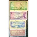 COMPLETE SET OF TW DE JONG & DECIMALS R10 TO R1 ,,, 1967-1975( 1 BID TAKES ALL)