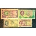 COMPLET SET OF MH DE KOCK R20 D1 TO R1,,,1961,,,4TH ISSUE ( 1 BID TAKES ALL)