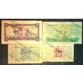 COMPLET SET OF MH DE KOCK R20 D1 TO R1,,,1961,,,4TH ISSUE ( 1 BID TAKES ALL)
