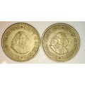R S A  1/2 CENT 1964(BID PER COIN)