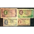 COMPLET SET OF G.RISSIK R20 TO R1 ---1962-- 1ST ISSUE ( 1 BID TAKES ALL)