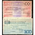 ITALY 100 LIRE 1976-1977 ( I BID TAKES ALL)