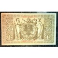 GERMANY 1000 MARK 1910 (O) RED SEAL BIG NOTE