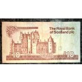 SCOTLAND 10 POUNDS ROYAL BANK 2000