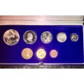 R S A  1982 SHORT PROOF SET WITH SILVER R1..