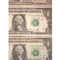 U S A SET,,1 DOLLAR RICHMOND 1993, ATLANTA 2013 , PHILADELPHIA 2003[1 BID TAKE ALL]