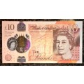 ENGLAND 10 POUNDS BH POLYMER NOTE 2017