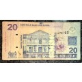SURINAME 20 DOLLARS 2004