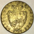 1701 SPADE GAMING TOKEN OF KING GEORGE III - IN MEMORY OF THE GOOD OLD DAYS