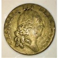 1701 SPADE GAMING TOKEN OF KING GEORGE III - IN MEMORY OF THE GOOD OLD DAYS