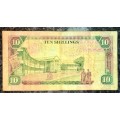KENYA 10 SHILLINGS 1989