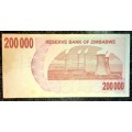 ZIMBABWE $200,000 --2007--
