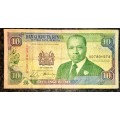 KENYA 10 SHILLINGI 1989