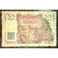 FRANCE 50 FRANC 1946 W