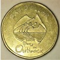 AUSTRALIA 1 DOLLAR OUT BACK 2002