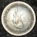 S A UNION SILVER 5 SHILLINGS 1952 CROWN SILVER