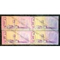 GPC DE KOCK R5 --1980s--(BID PER NOTE) 4 AVAILABLE