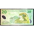 NEW ZEALAND 20 DOLLARS 2014 POLYMER NOTE