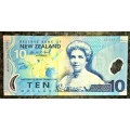 NEW ZEALAND 10 DOLLARS 2014 POLYMER NOTE