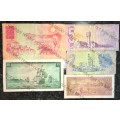 SET OF VARIOUS GOVERNORS & DECIMALS R50 IS AA TO R1  ( 1 BID TAKES ALL)