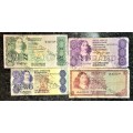 SET OF VARIOUS GOVERNORS & DECIMALS R10 TO R1 ( 1 BID TAKES ALL)