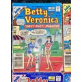 BETTY & VERONICA (ARCHIE DIGEST LIBRARY )NO 14, NO 15, NO 16  & NO 17 -- 1985 (1 BID TAKES ALL