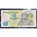 PORTUGAL 20 ESCUDOS 1971