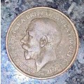 GREAT BRITAIN  1/2 PENNY 1925
