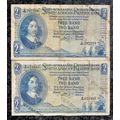 G RISSIK R2 A/E 1 ST ISSUE -1962- B165 & B191 (1 BID TAKES ALL)