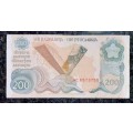 YUGOSLAVIA 200 DINARA 1990