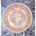 MOZAMBIQUE SILVER 2 1/2 ESCUDO 1950