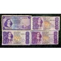 SET OF R5 NOTES ALL GOVERNORS FROM 1967-1990(1 BID TAKES ALL)