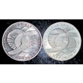 GERMANY SILVER 10 MARK OLYMPICS HAMBURGISCHE MINT & STAATLICHE MUNZE MINT 1972 SILVER 62.50%