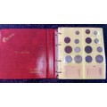 S A UNION COLLECTION 1923-1946 IN ORIGANAL BICKELS ALBUM NEAR COMPLETE ONLY 18 COINS MISSING