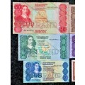 COMPLETE SET OF CL STALS & DECIMALS R50 TO R2 AA GOOD CONDITION 1ST ISSUE 1990 [R1 DE JONGH 1975]