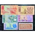 COMPLETE SET OF CL STALS & DECIMALS R50 TO R2 AA GOOD CONDITION 1ST ISSUE 1990 [R1 DE JONGH 1975]