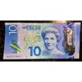 NEW ZEALAND 10 DOLLARS 2015 POLYMER NOTE