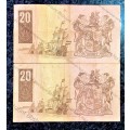 REPLACEMENT NOTES GPC DE KOCK R20 - Z54 & Z55 - THIRD ISSUE 1984 (1 BID TAKES ALL)