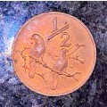 SOUTH AFRICA 1/2 CENT 1970