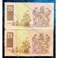 REPLACEMENT NOTES GPC DE KOCK R20 - Z40 & Z48 - THIRD ISSUE 1984 (1 BID TAKES ALL)