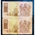 REPLACEMENT NOTES GPC DE KOCK R20 - Z50 & Z51 - THIRD ISSUE 1984 (1 BID TAKES ALL)